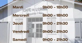 Café de l'orme Horaires